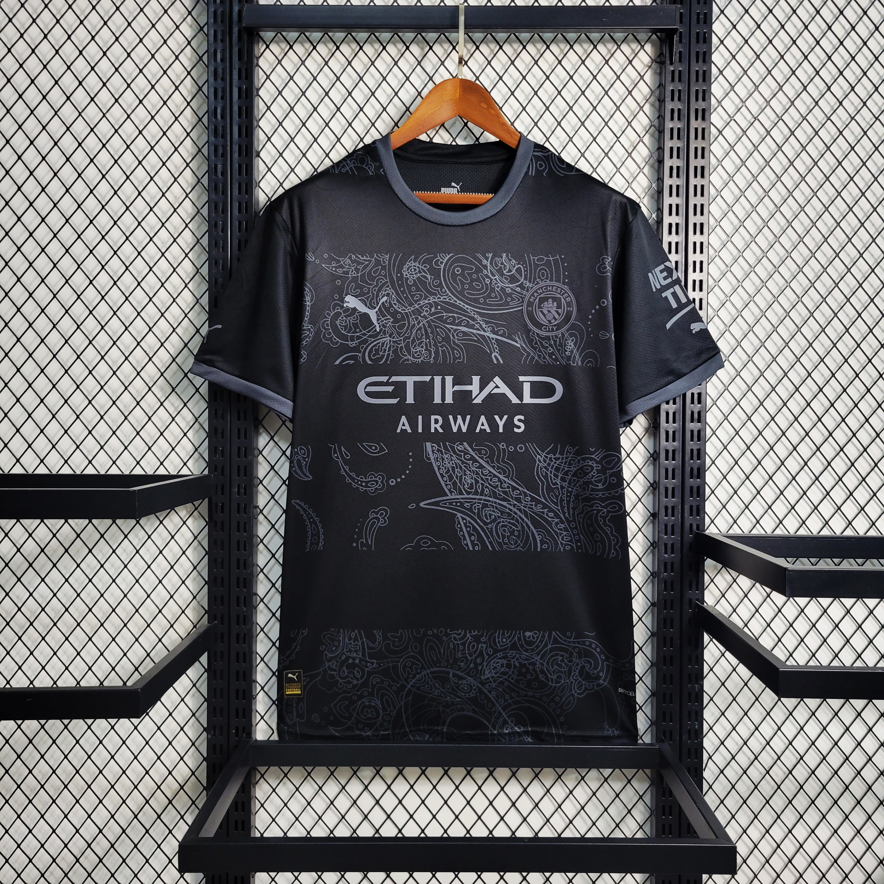 MANCHESTER CITY MAILLOT CONCEPT NOIR 2023 2024