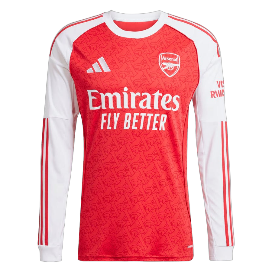 MAILLOT ARSENAL DOMICILE MANCHES LONGUES 2025/2026