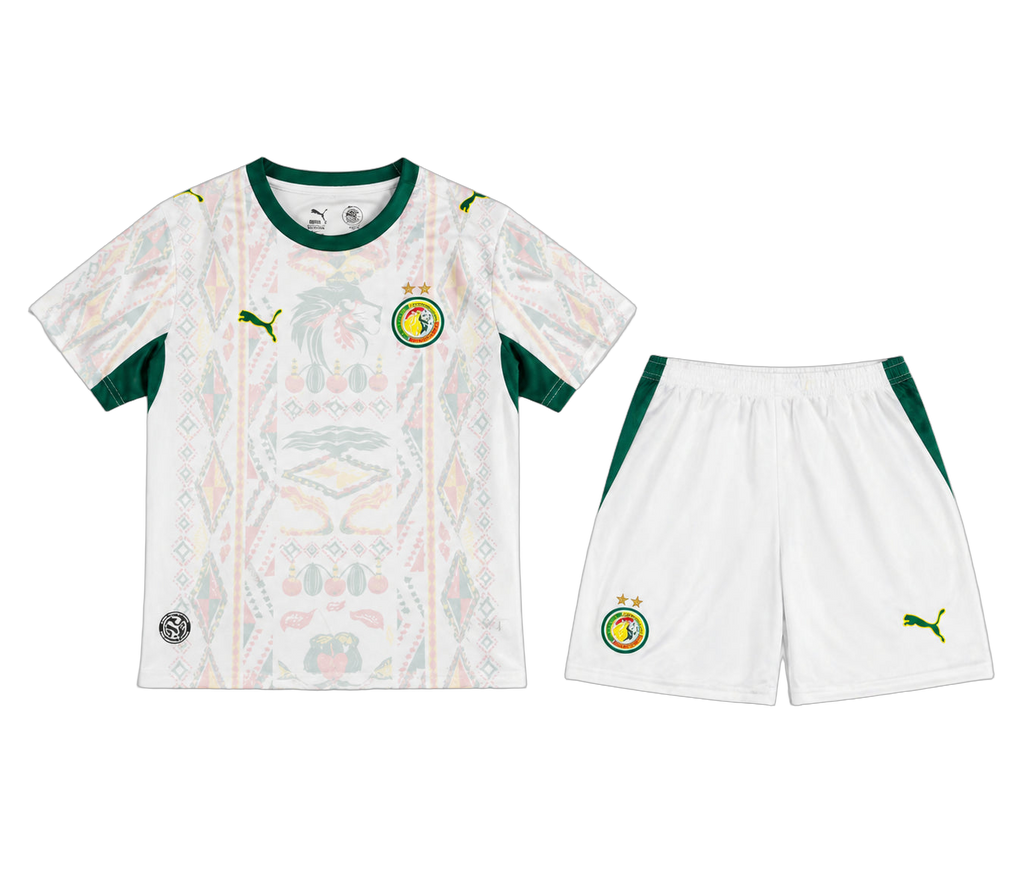 KITS ENFANT/ JUNIOR SENEGAL DOMICILE COUPE DU MONDE 2026