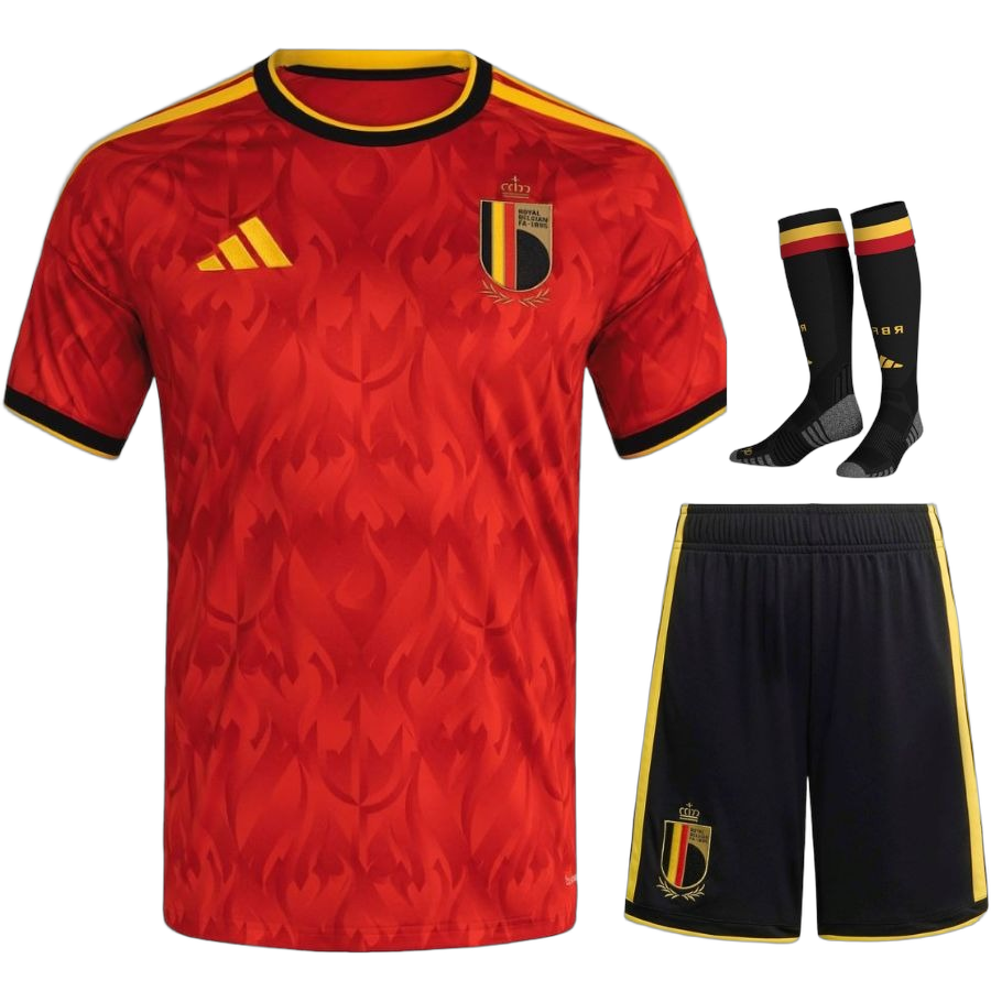 KITS ENFANT JUNIOR BELGIQUE DOMICILE COUPE DU MONDE 2026