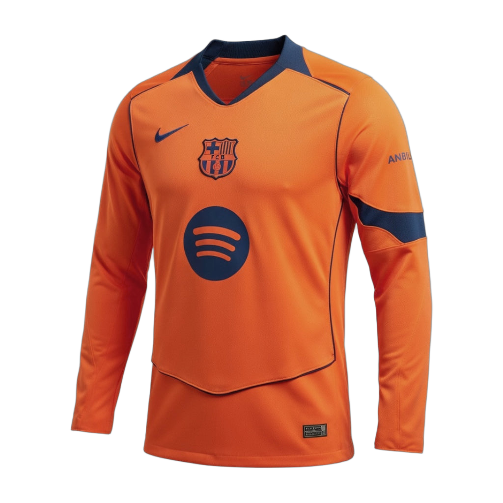 MAILLOT BARCELONE THIRD MANCHES LONGUES 2025/2026